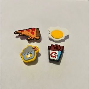 4 pack Food Charms for Crocs